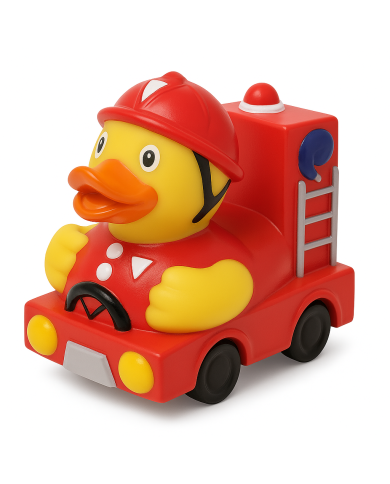 Red Car Fireman Duck Red Car Fireman Duck