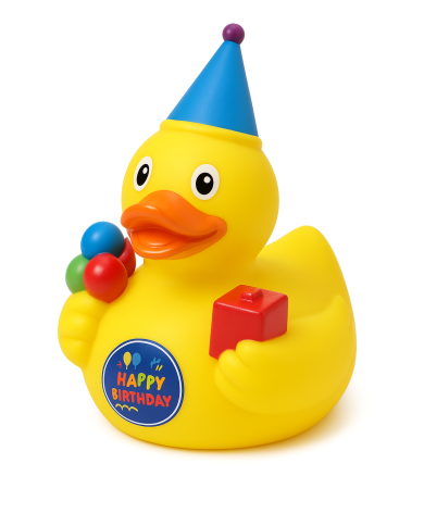 Yellow Birthday Duck Yellow Birthday Duck